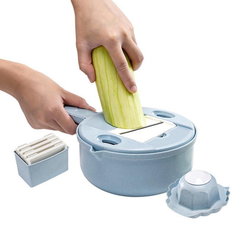 9-in-1 Mandoline Slicer Cutter & Grater - PeekWise