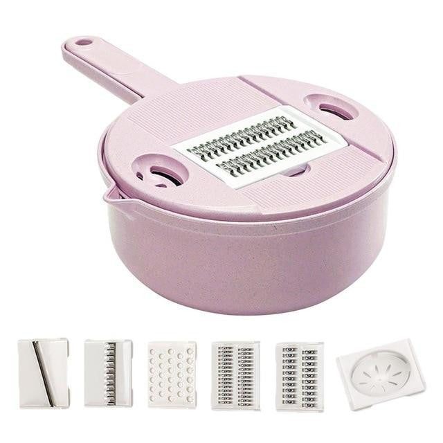 9-in-1 Mandoline Slicer Cutter & Grater - PeekWise