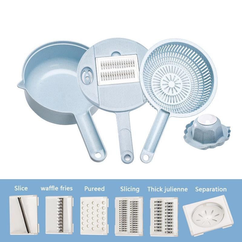 9-in-1 Mandoline Slicer Cutter & Grater - PeekWise