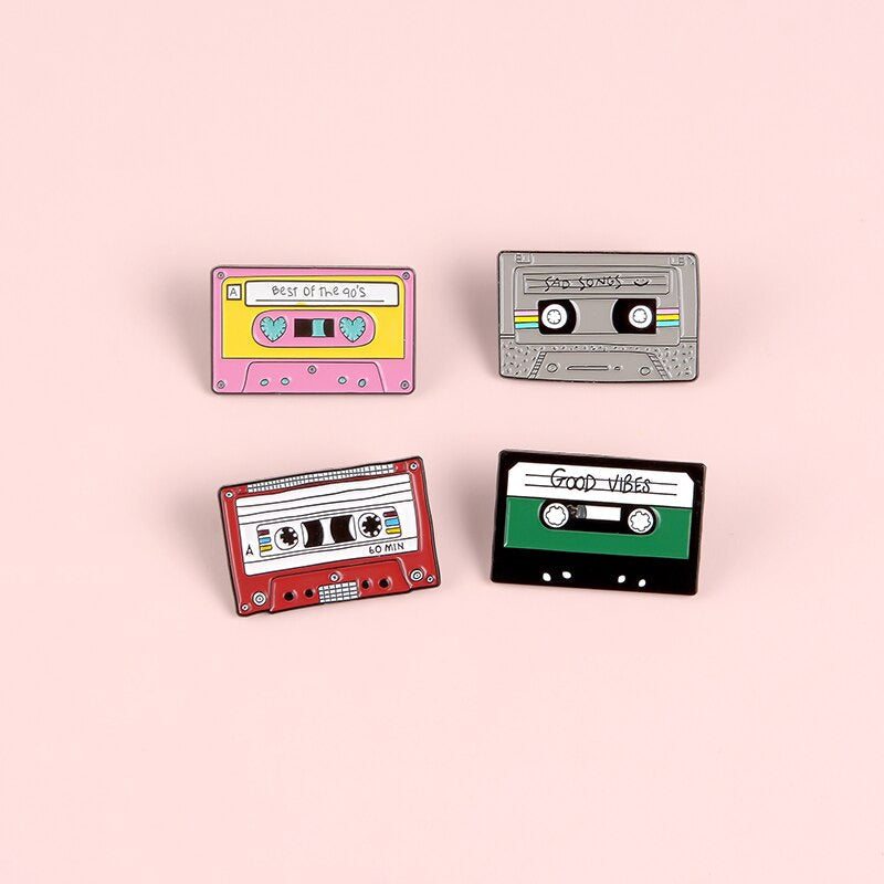 Retro Cassette Tape Bookmarks