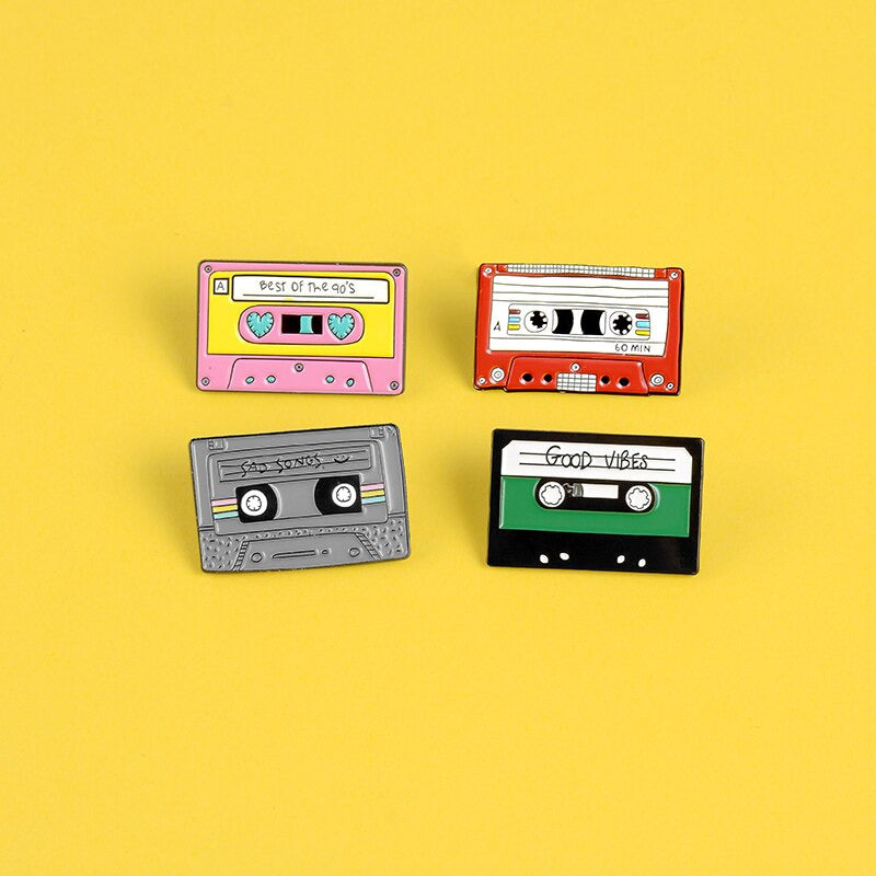 Retro Cassette Tape Bookmarks