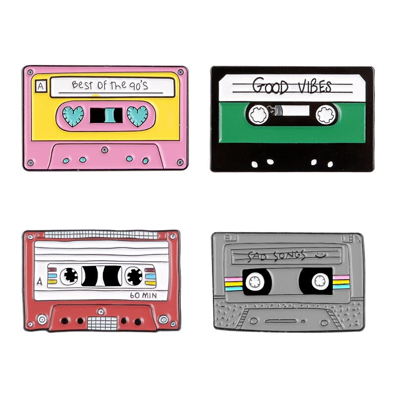 Retro Cassette Tape Bookmarks