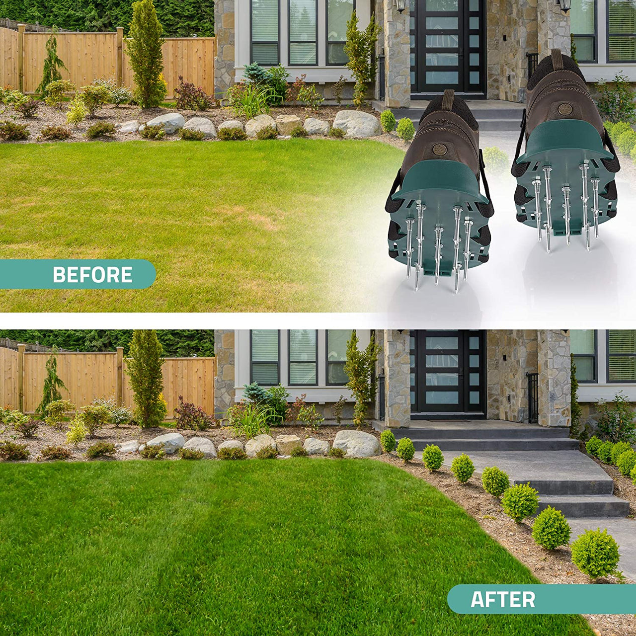 Universal Lawn Aerator Shoes PeekWise