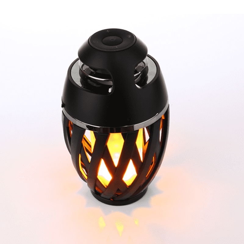 Led Speaker Flame Lamp