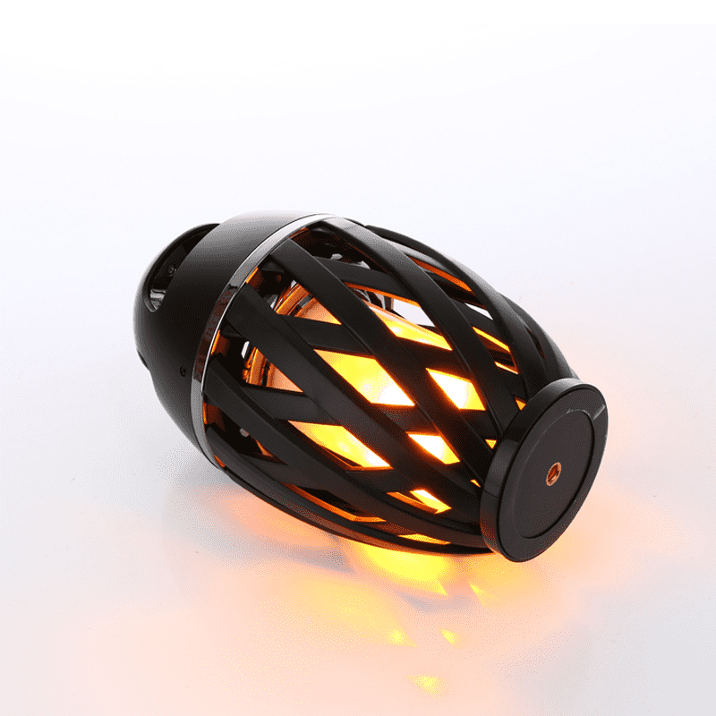 Led Speaker Flame Lamp