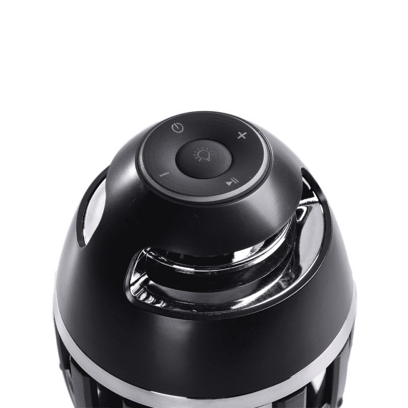 Led Speaker Flame Lamp