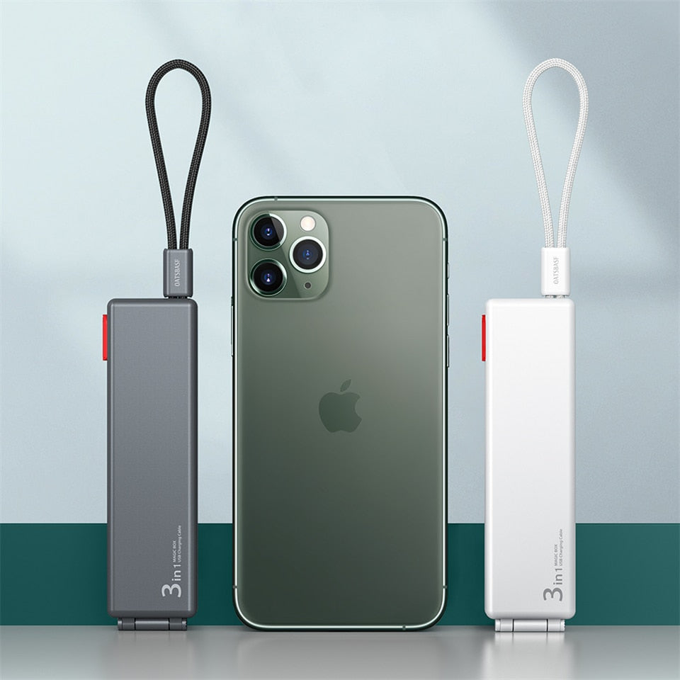 Compact 3 in 1 Charging Cable