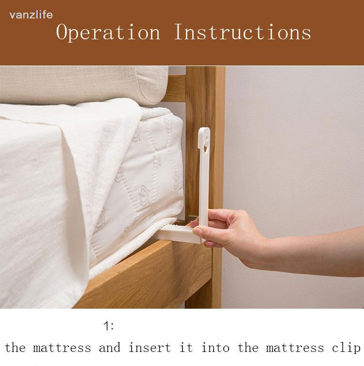 Anti-skid Besheet Holder 8-Pack