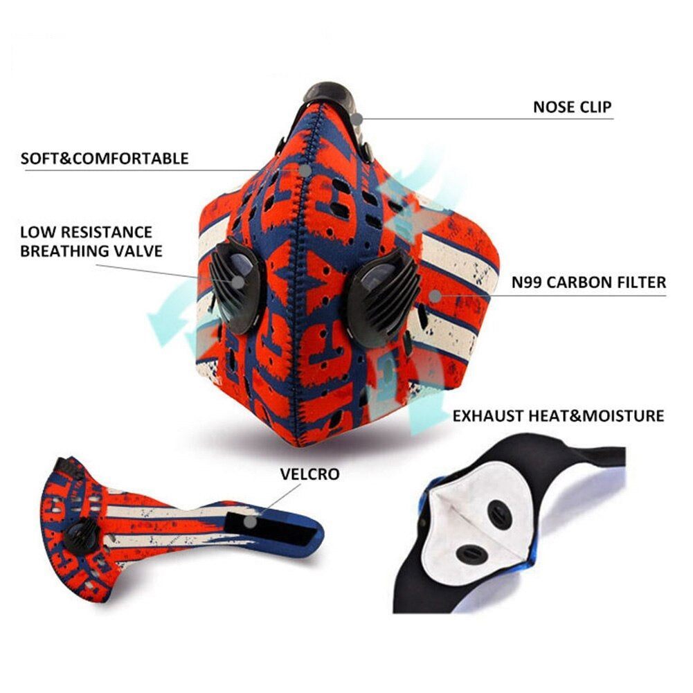 N95 Activated Carbon Face Mask - PeekWise