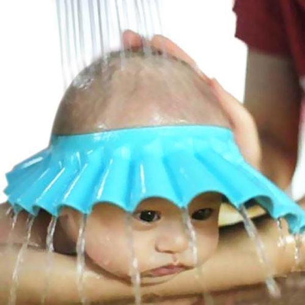 Adjustable Baby Shower Cap with Ear Covers