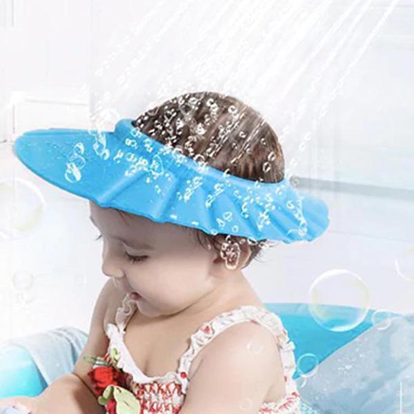 Adjustable Baby Shower Cap with Ear Covers