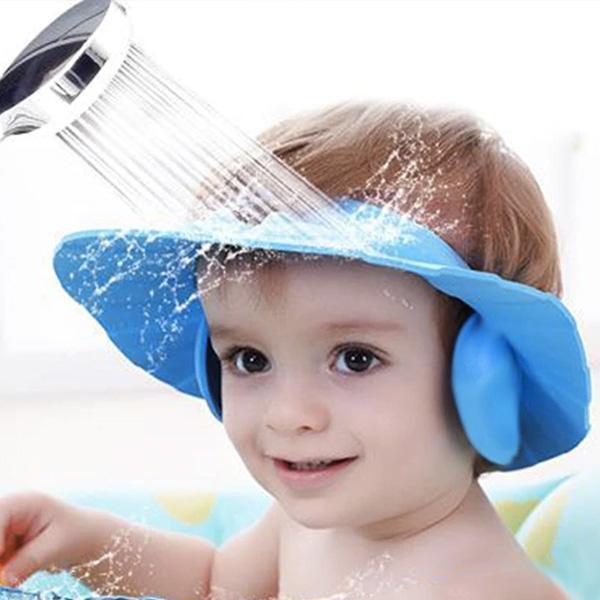 Adjustable Baby Shower Cap with Ear Covers