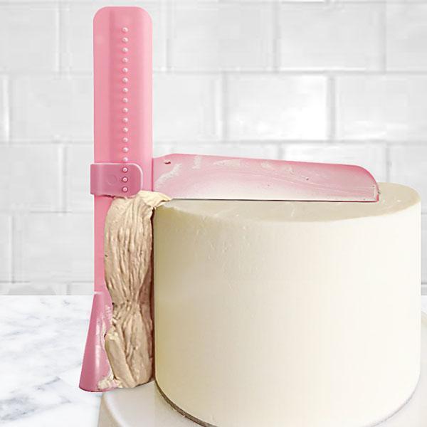 Adjustable Frosting Cake Scraper And Smoother