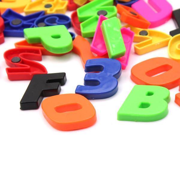 Alphabet Number Fridge Magnet Set