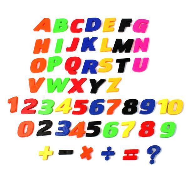 Alphabet Number Fridge Magnet Set