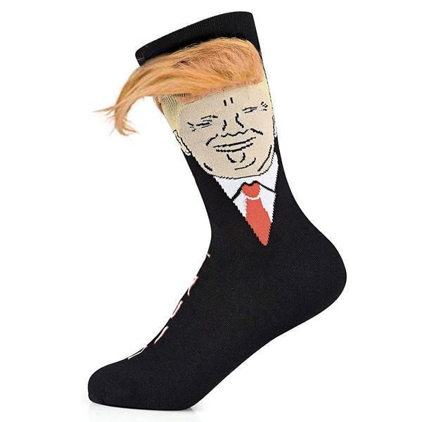 America Donald Trump Hair Socks