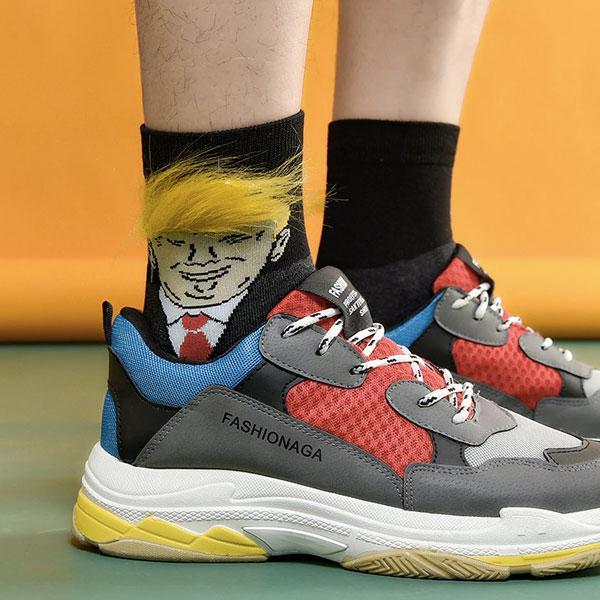 America Donald Trump Hair Socks