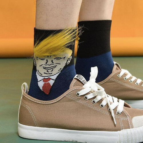 America Donald Trump Hair Socks