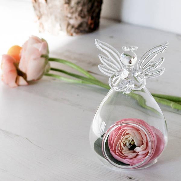 Angel Terrarium Candle Holder