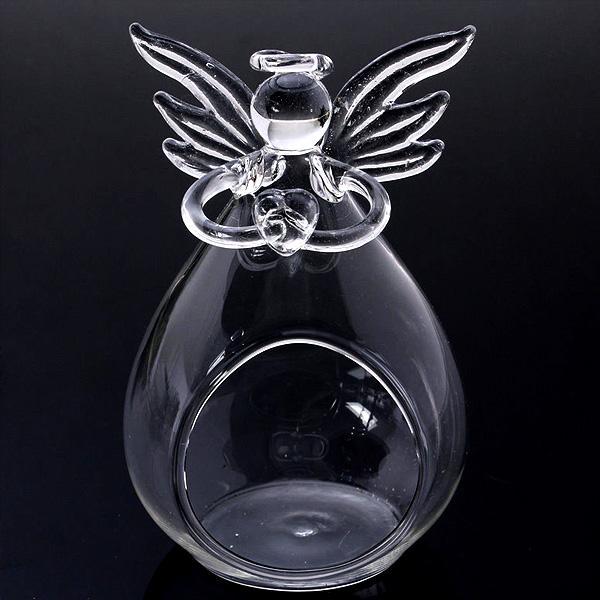 Angel Terrarium Candle Holder