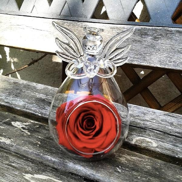 Angel Terrarium Candle Holder