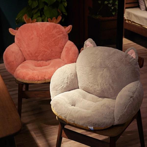 Animal Plush Seat Cushion