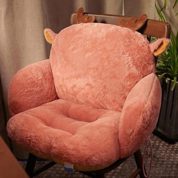 Animal Plush Seat Cushion