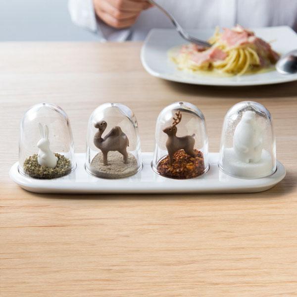 Animal Seasoning Shakers (Set of 4)