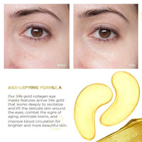 Thumbnail for Anti-Aging 24K Gold Collagen Eye Mask - PeekWise