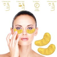 Thumbnail for Anti-Aging 24K Gold Collagen Eye Mask - PeekWise