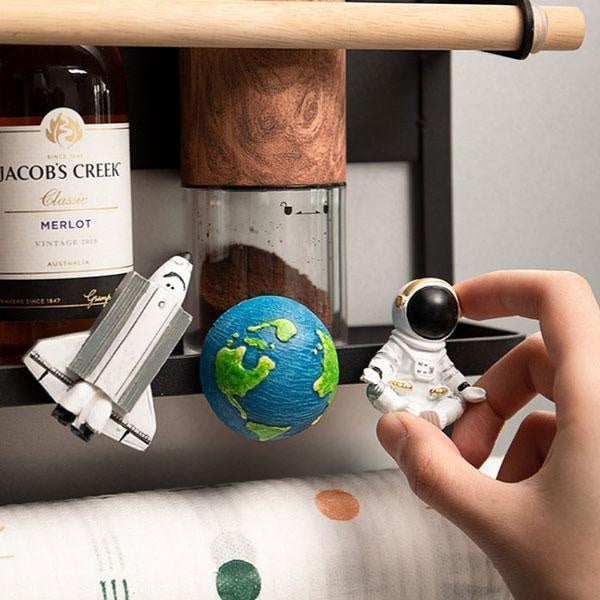 Astronaut Solar System Space Shuttle Fridge Magnets