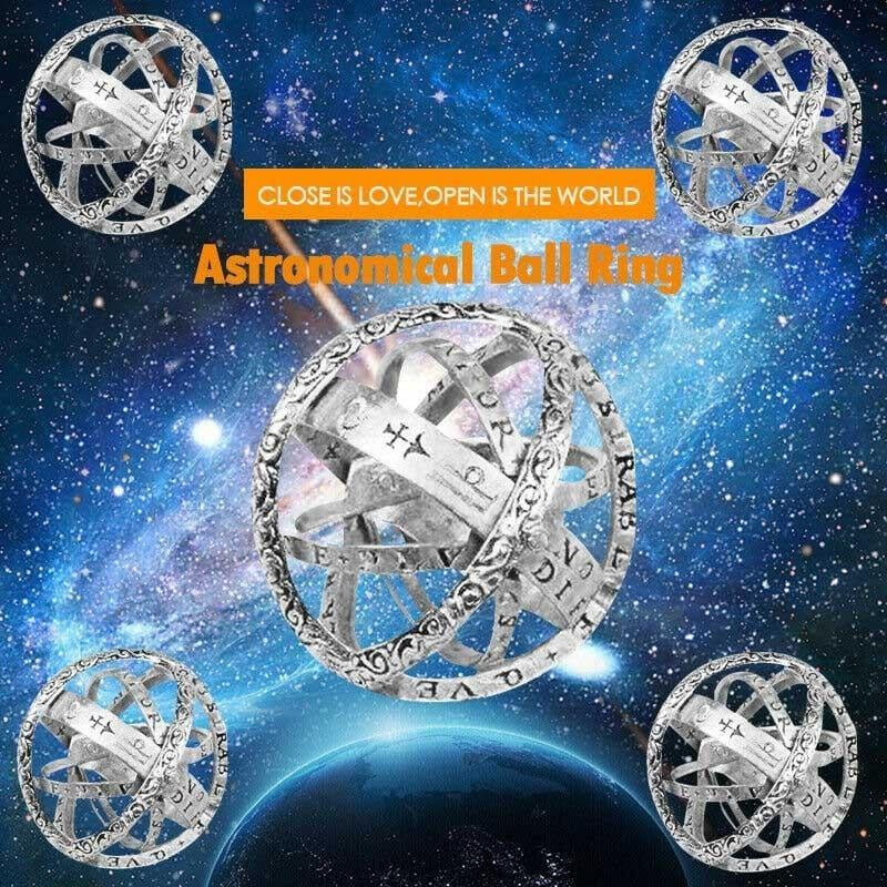 Astronomical Folding Armillary Ring PeekWise
