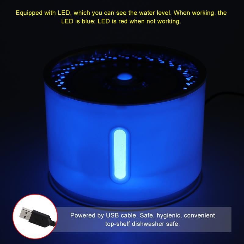 Automatic Pet Water Fountain Bowl - PeekWise