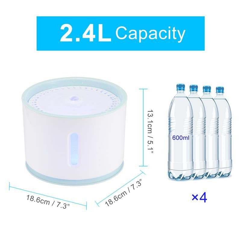 Automatic Pet Water Fountain Bowl - PeekWise