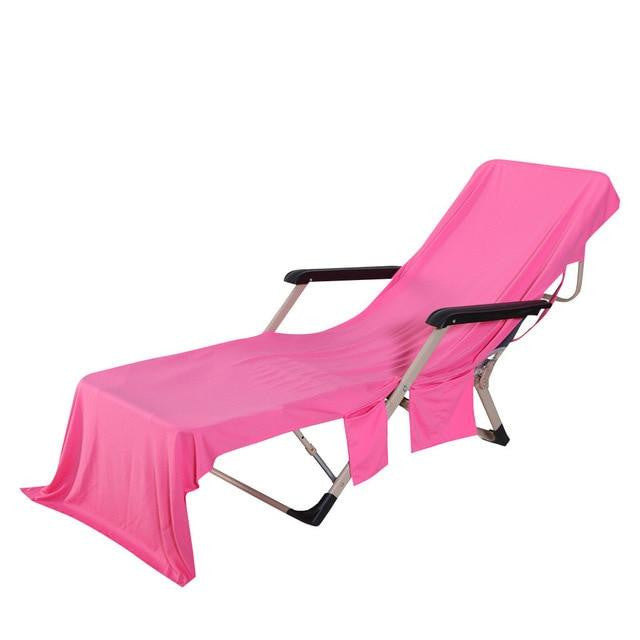 Lounge Chair Cover Beach Cooling Towel - PeekWise