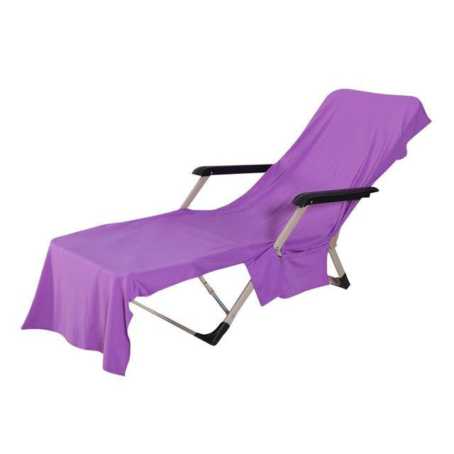 Lounge Chair Cover Beach Cooling Towel - PeekWise