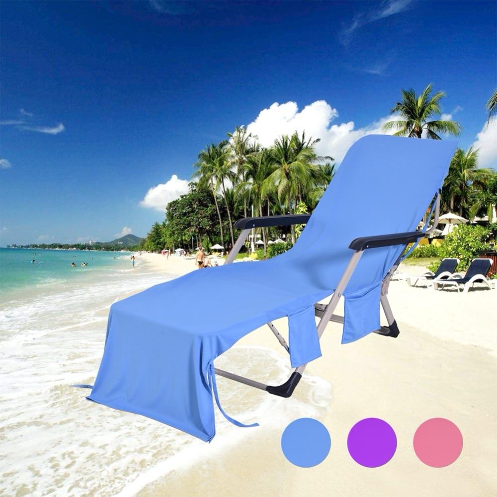 Cooling Beach Lounge Chair Cover PeekWise