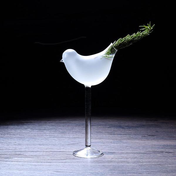 Bird Shaped Cocktail Glass