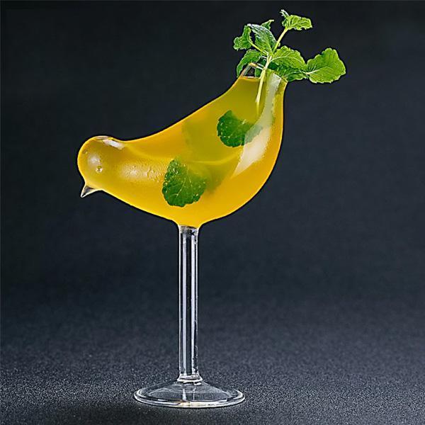 Bird Shaped Cocktail Glass