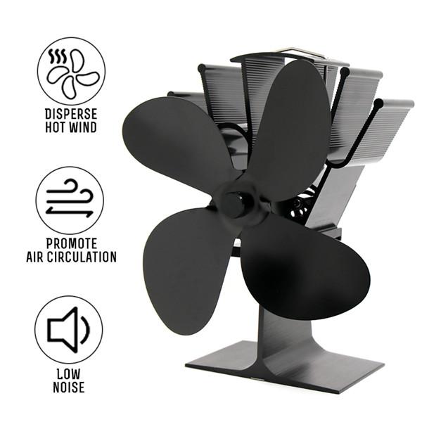 Heat-Powered Stove Fan - PeekWise