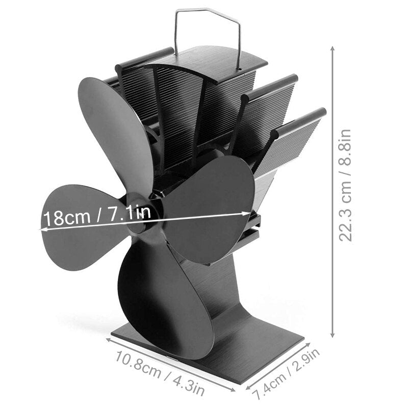 Heat-Powered Stove Fan - PeekWise