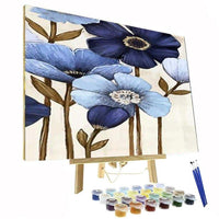 Thumbnail for Paint By Numbers Kit - Blue Velvet Flowers