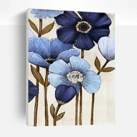 Thumbnail for Paint By Numbers Kit - Blue Velvet Flowers