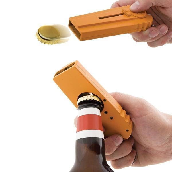 Bottle Opener Cap Launcher