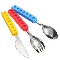 Thumbnail for Brick Shape Stackable Cutlery (Set of 3)