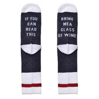 Thumbnail for Bring Me a Glass of Wine Socks