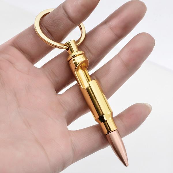 Bullet Bottle Opener Keychain