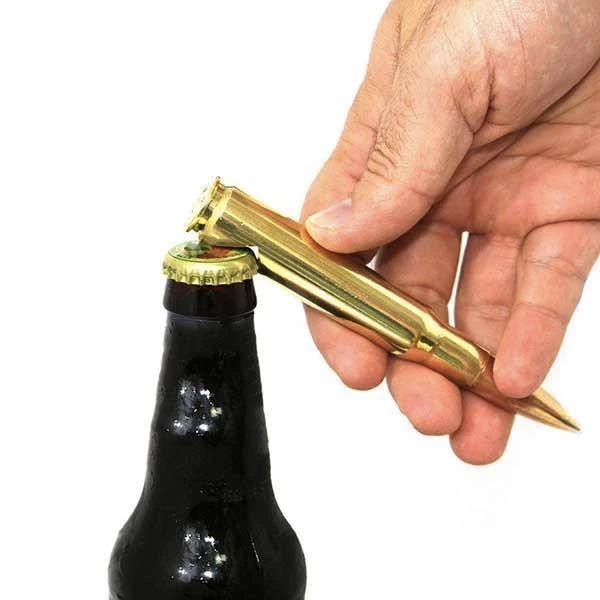 Bullet Bottle Opener Keychain