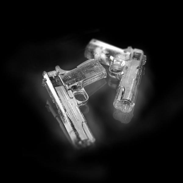 Bullet and Gun Ice Cube Tray