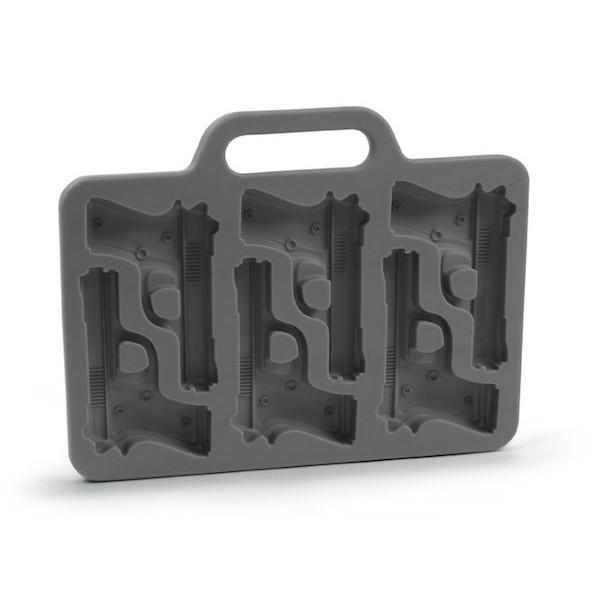 Bullet and Gun Ice Cube Tray